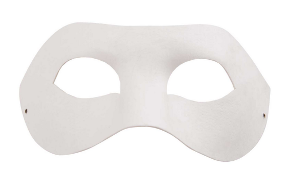 Maske Augen aus Pappmaschee